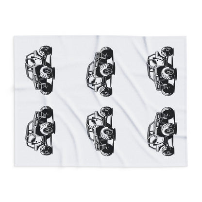 Off The Beaten Path Side By Side Arctic Fleece Blanket