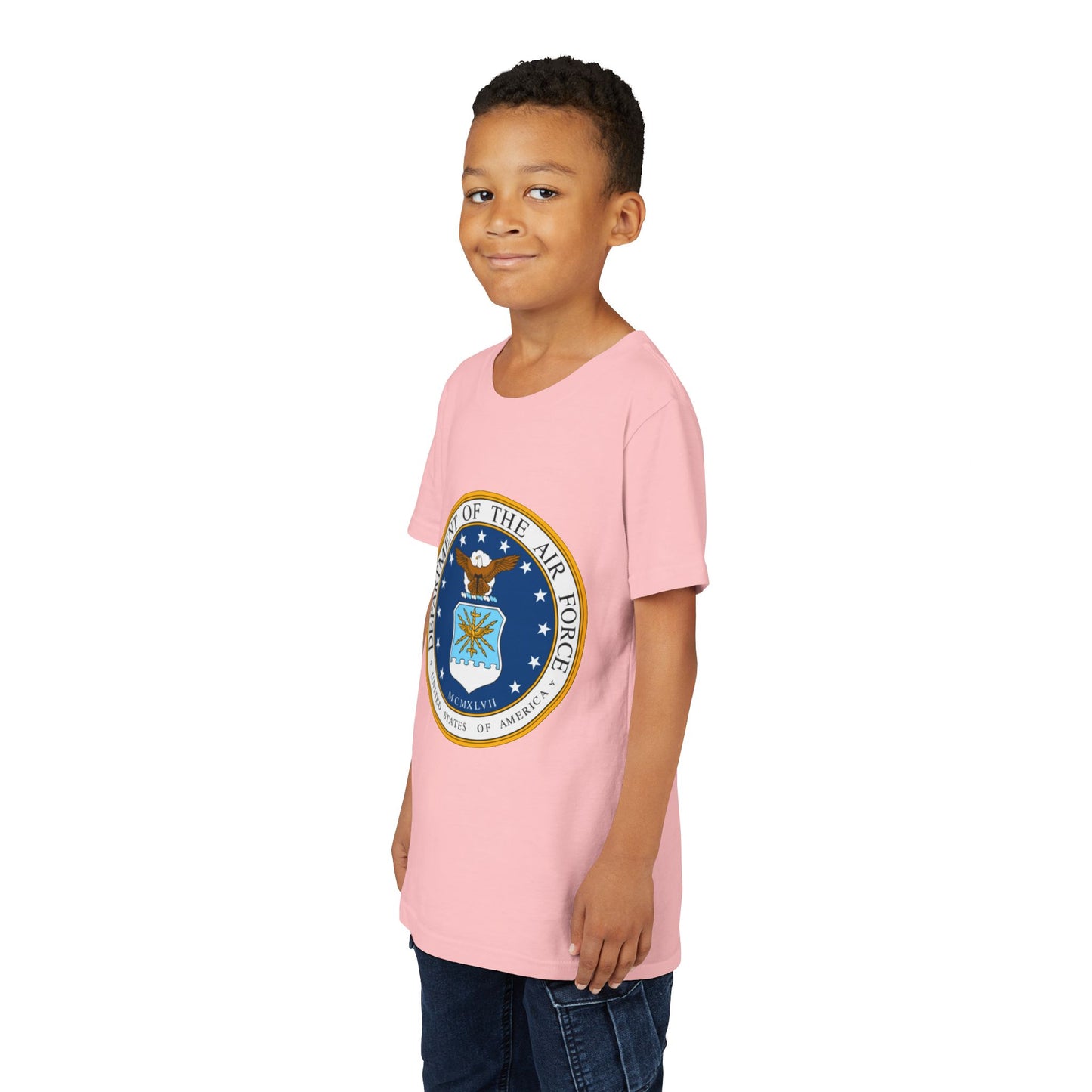 US Air Force Youth Unisex Short Sleeve Crewneck Tee