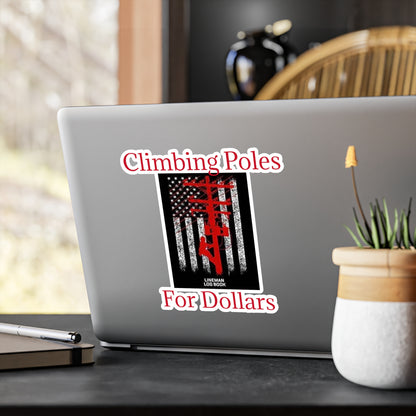 Climbing Poles Vinyl Decal