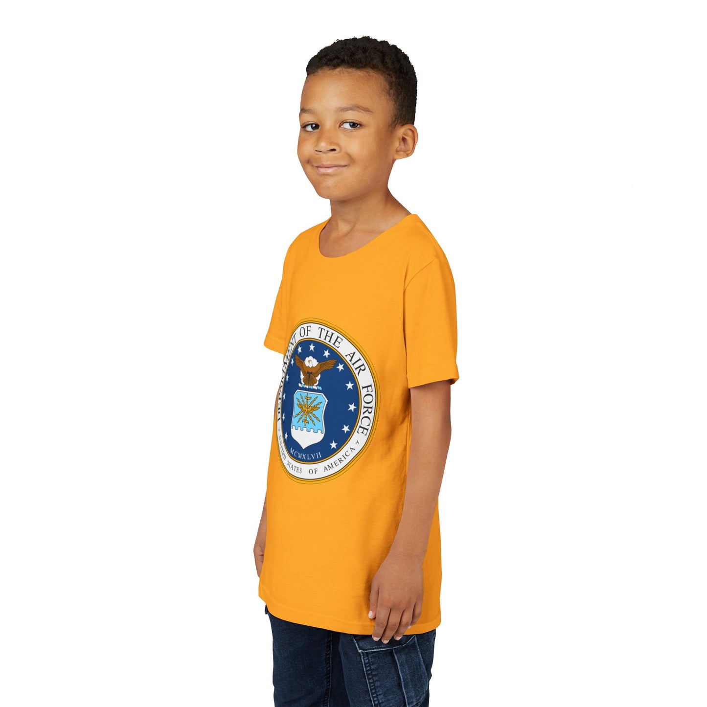 US Air Force Youth Unisex Short Sleeve Crewneck Tee