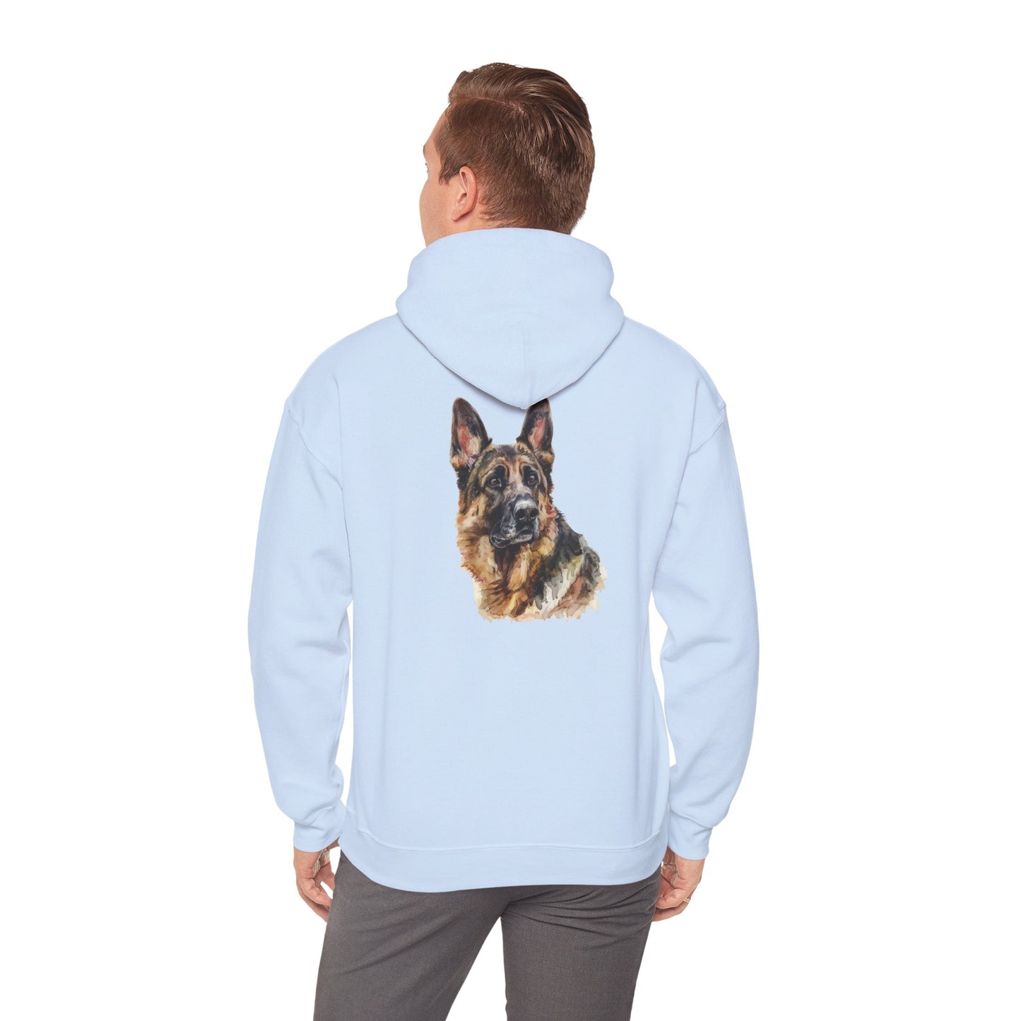 German Shepherd Head Unisex Hoodie