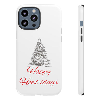 Happy Howl-idays iPhone Case
