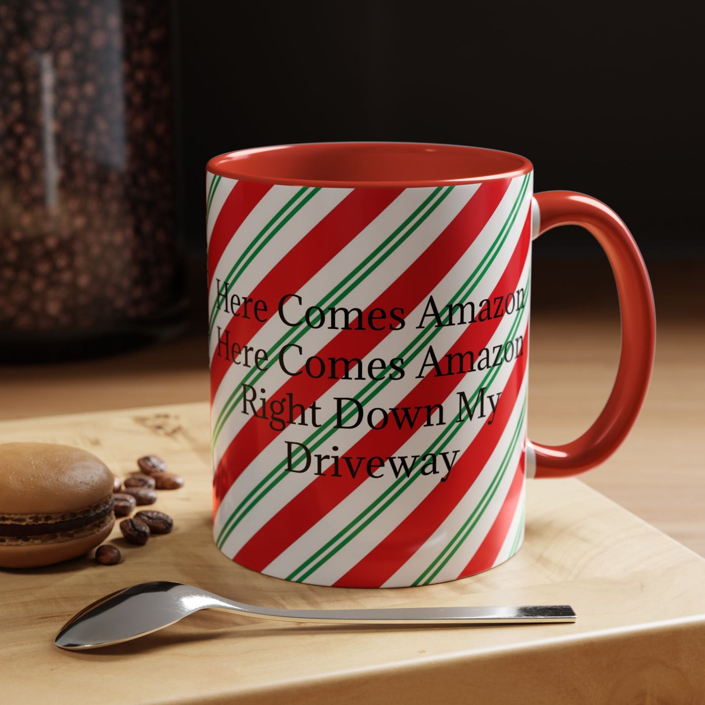 Here Comes Amazon 2-Tone Coffee Mug