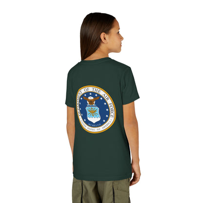 US Air Force Youth Unisex Short Sleeve Crewneck Tee