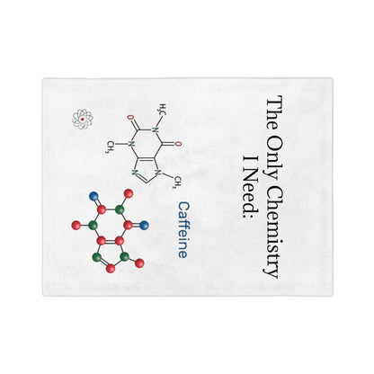 Chemistry Lesson Velveteen Microfiber Blanket