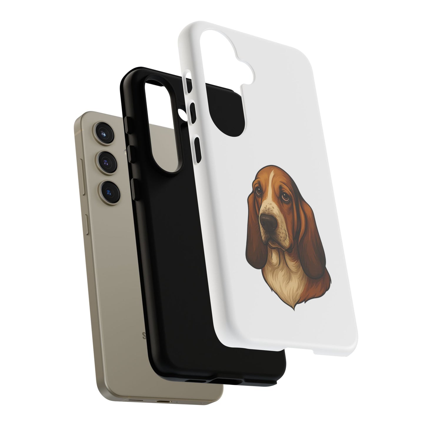 Basset Hound Head Samsung Case