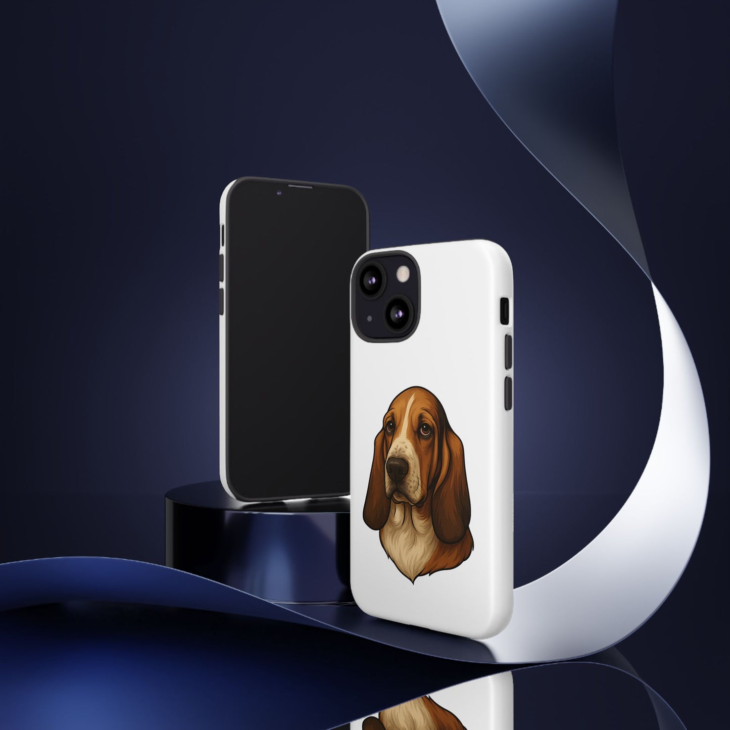 Basset Hound Head iPhone Case