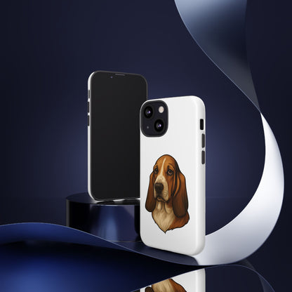 Basset Hound Head iPhone Case