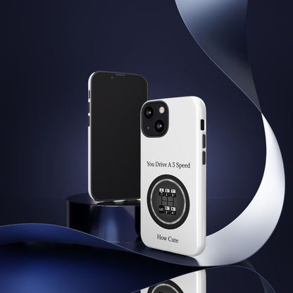 5 Speed How Cute iPhone Case