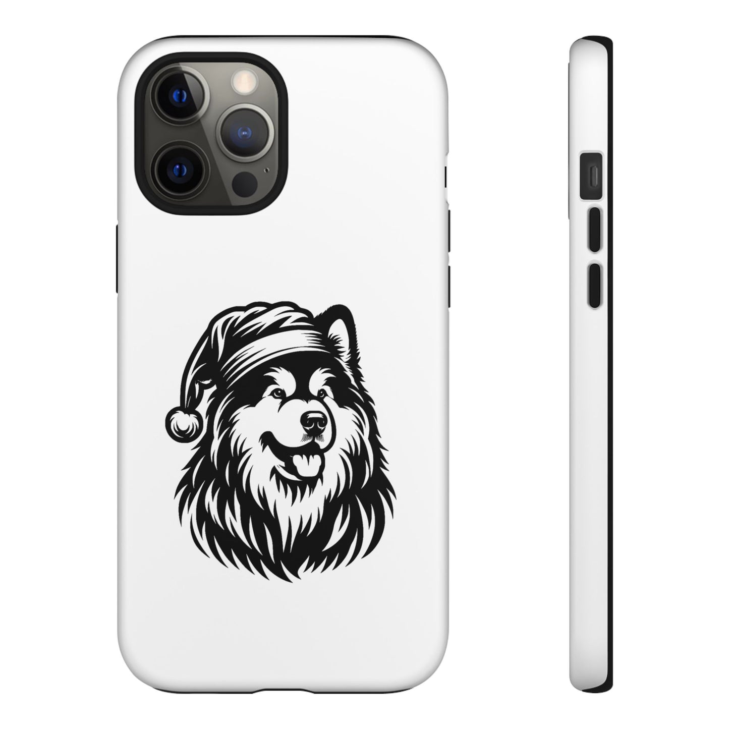 Santa Paws Malamute iPhone Case