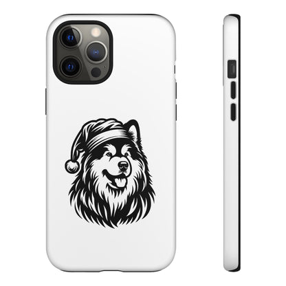 Santa Paws Malamute iPhone Case