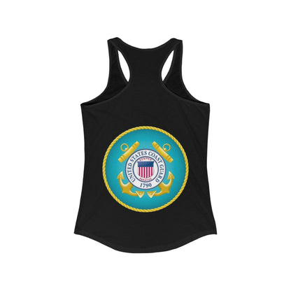 US Coast Guard Women's Racerback Tank