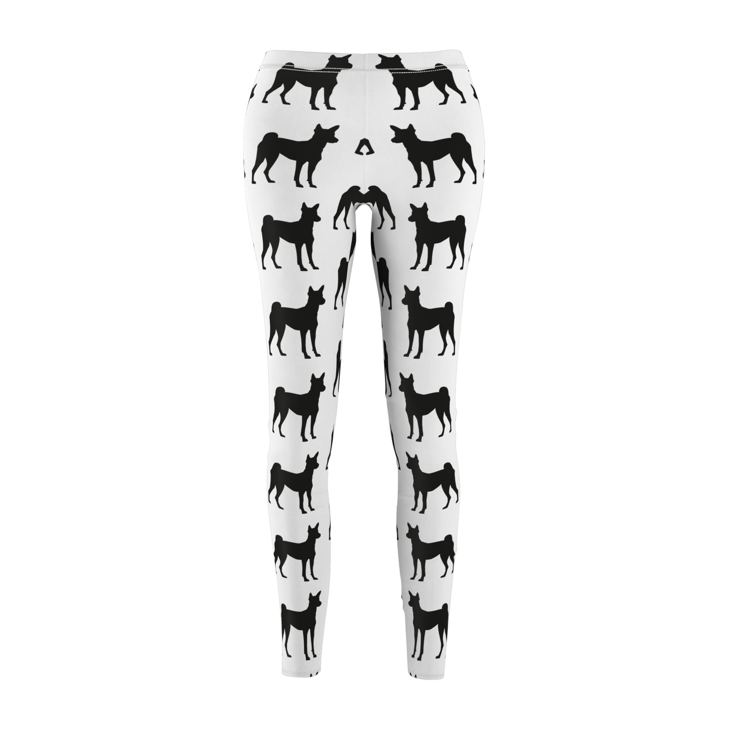 Basenji Silhouette Women's Ankle Leggings