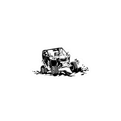 Slingin' Mud Side By Side Vinyl Decal