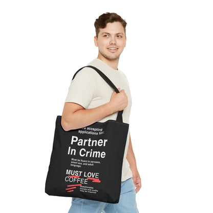 Partner In Crime Tote Bag