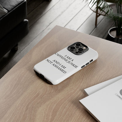 Caffeine Junkie iPhone Case