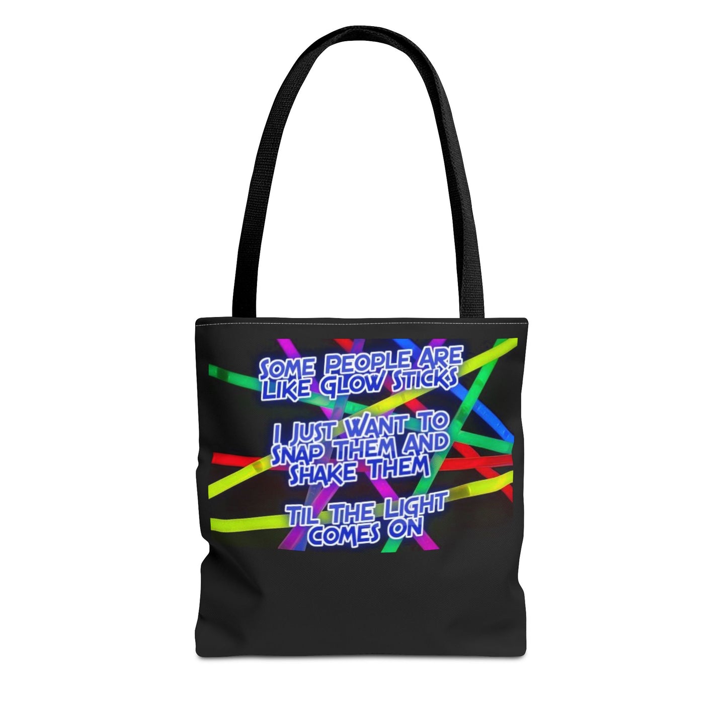 Glow Sticks Tote Bag