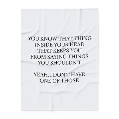 No Filter Arctic Fleece Blanket