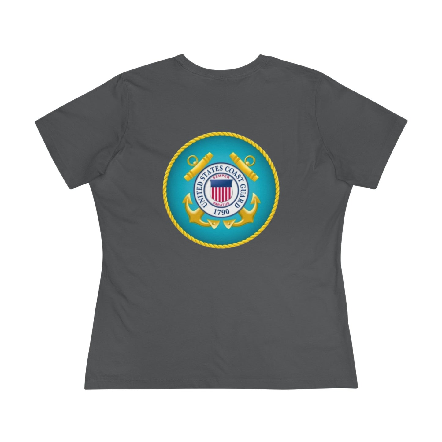 US Coast Guard Women's Short Sleeve Crewneck Tee