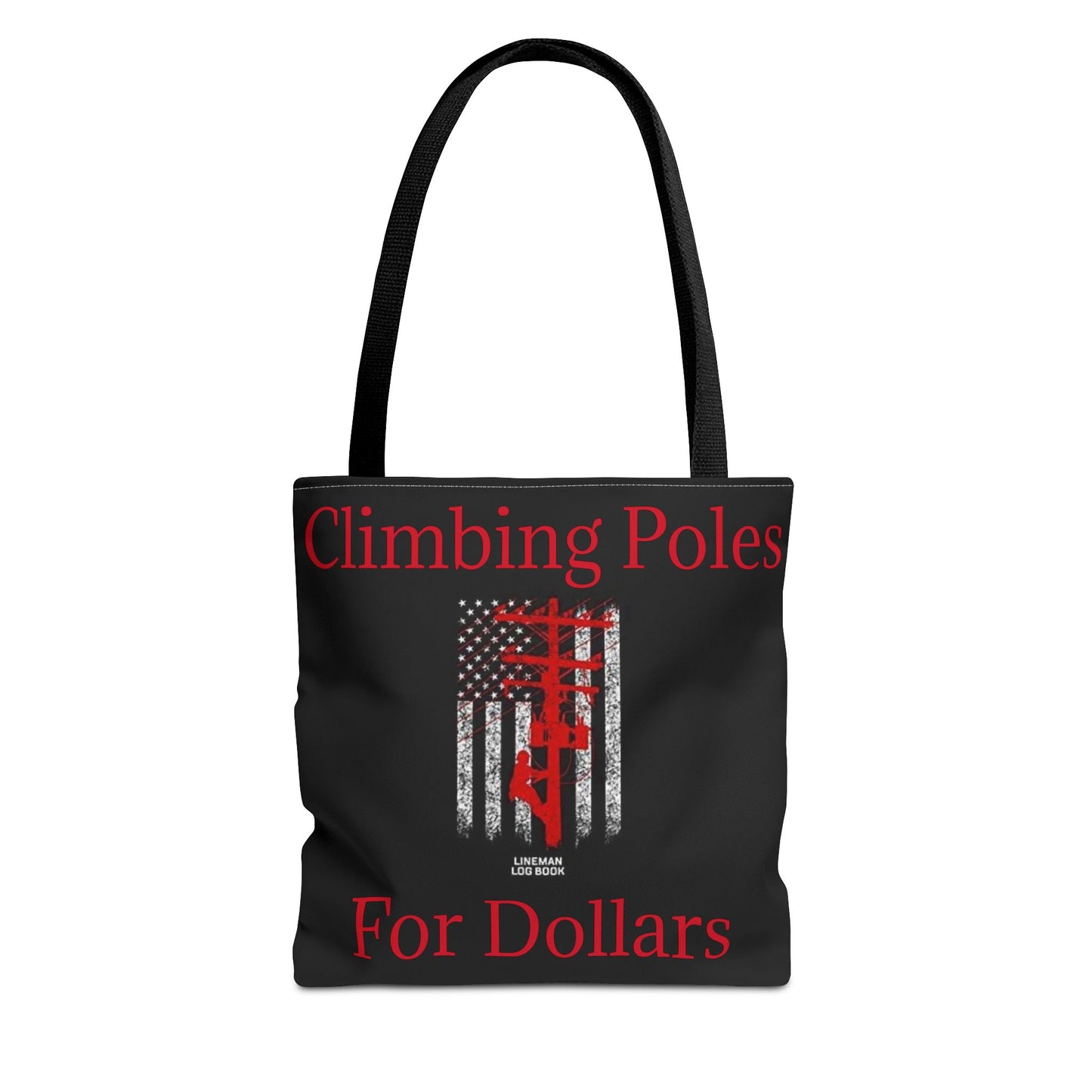 Climbing Poles Tote Bag