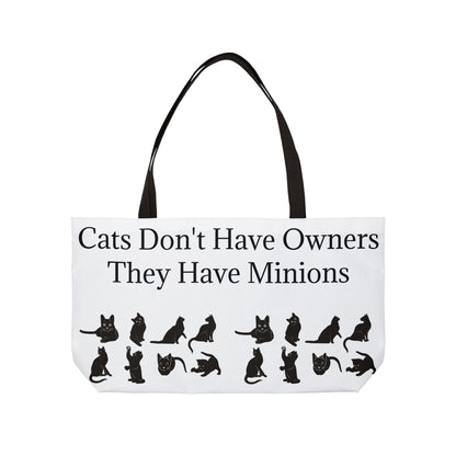 Cat Minions Weekender Tote Bag