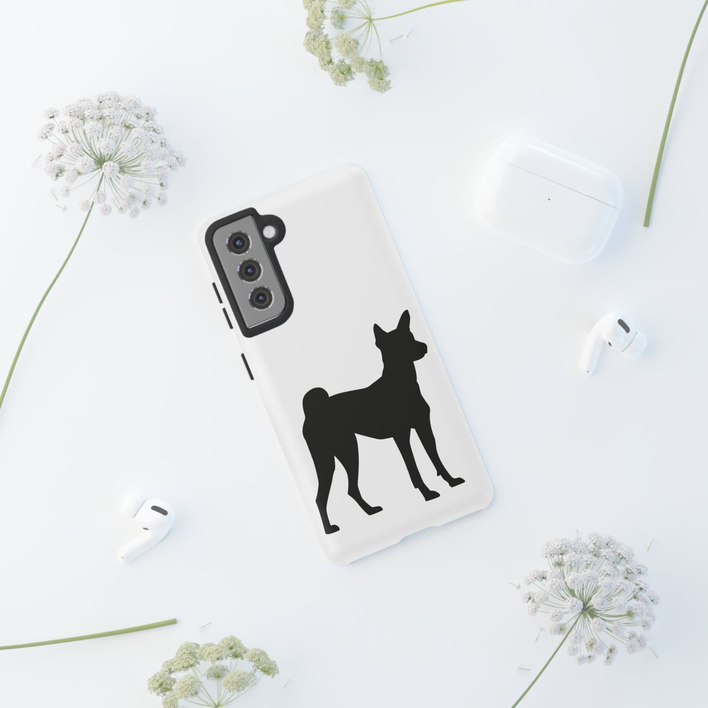 Basenji Silhouette Samsung Case