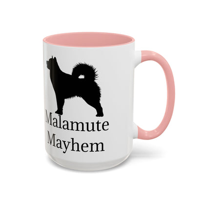 Malamute Mayhem 2-Tone Coffee Mug