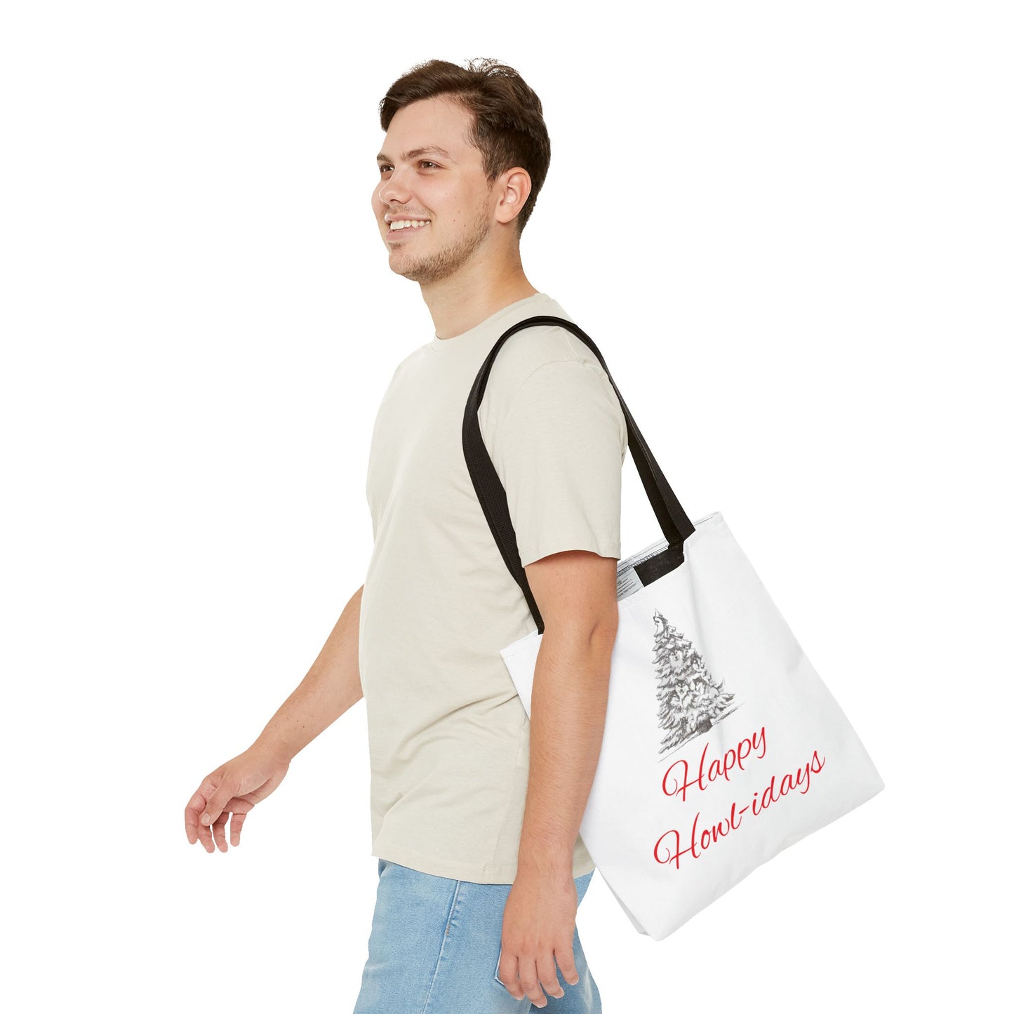 Happy Howl-idays Tote Bag