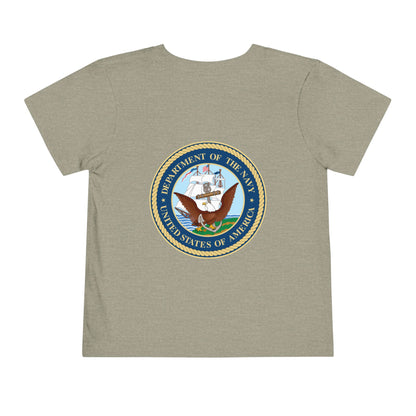US Navy Toddler Unisex Short Sleeve Crewneck Tee