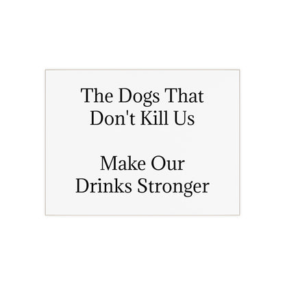 Drinks Stronger Ceramic Photo Tile