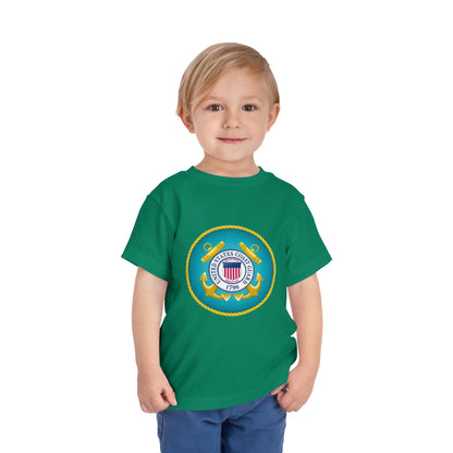 US Coast Guard Toddler Unisex Short Sleeve Crewneck Tee