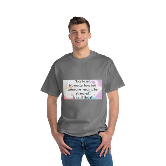 Note To Self Men's Short-Sleeve Crewneck Tee