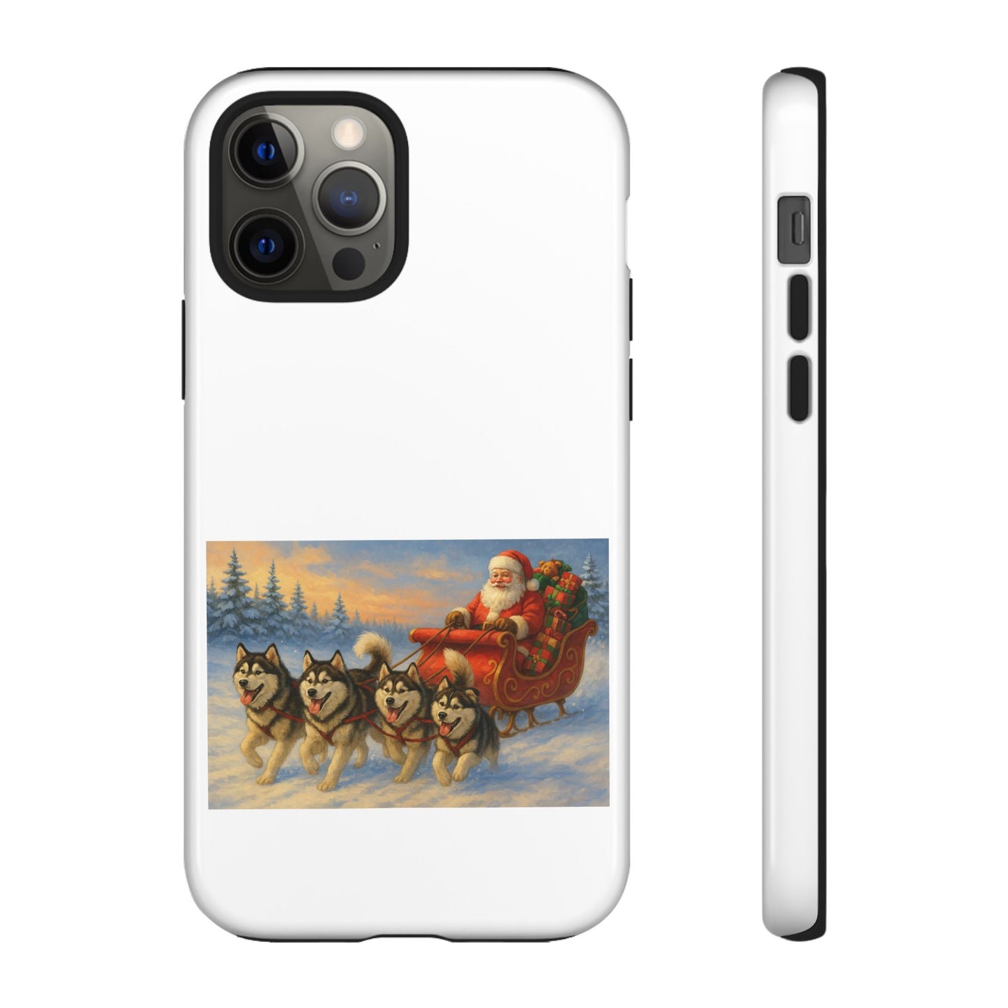 Dashing Through The Snow iPhone Case