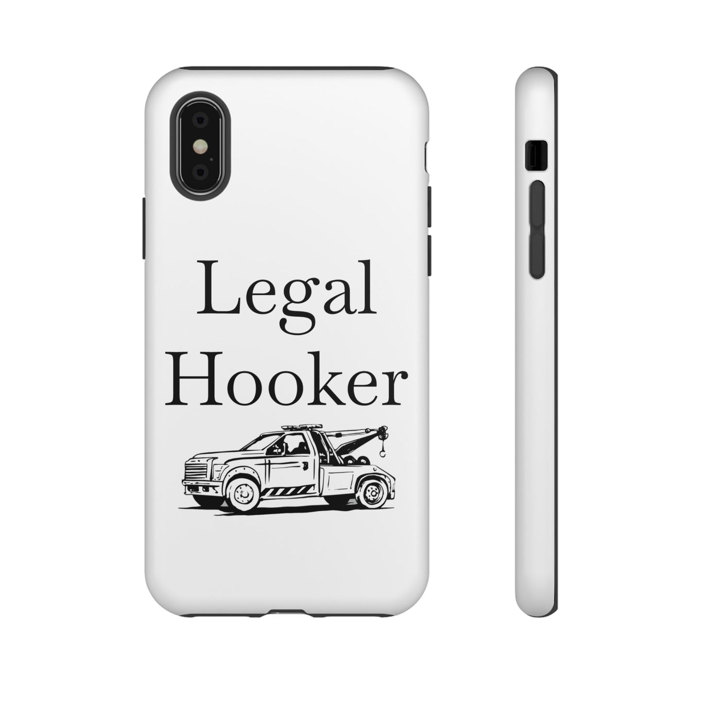 Legal H**ker Wheel Lift Tow Truck iPhone Case