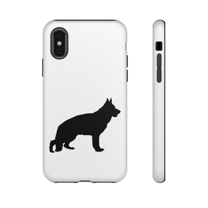 German Shepherd Silhouette iPhone Case