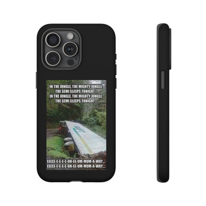 Semi Sleeps iPhone Case