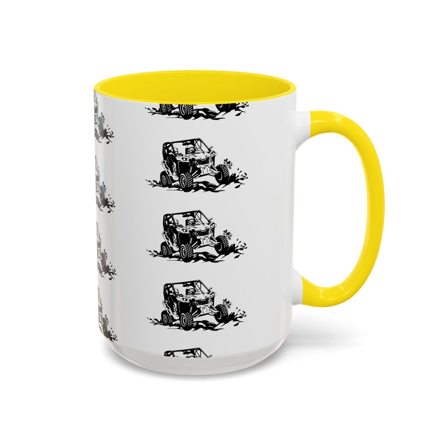 Slingin' Mud Side By Side 2-Tone Coffee Mug