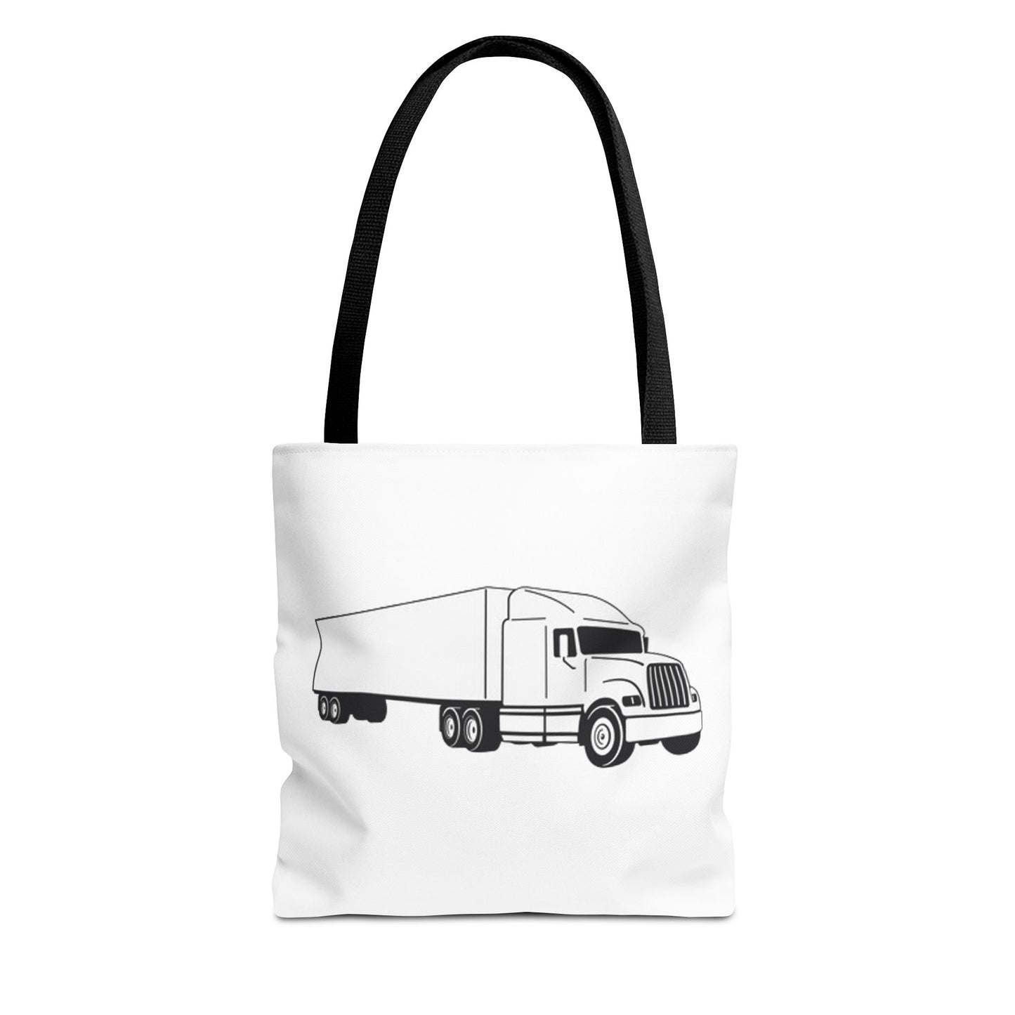Semi Truck Tote Bag