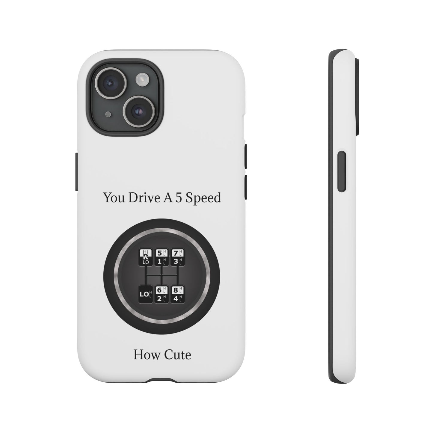 5 Speed How Cute iPhone Case