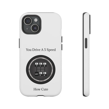 5 Speed How Cute iPhone Case