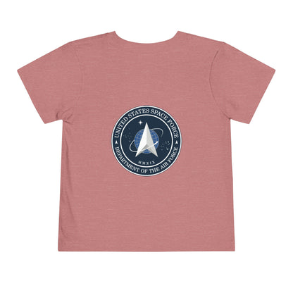 US Space Force Toddler Unisex Short Sleeve Crewneck Tee