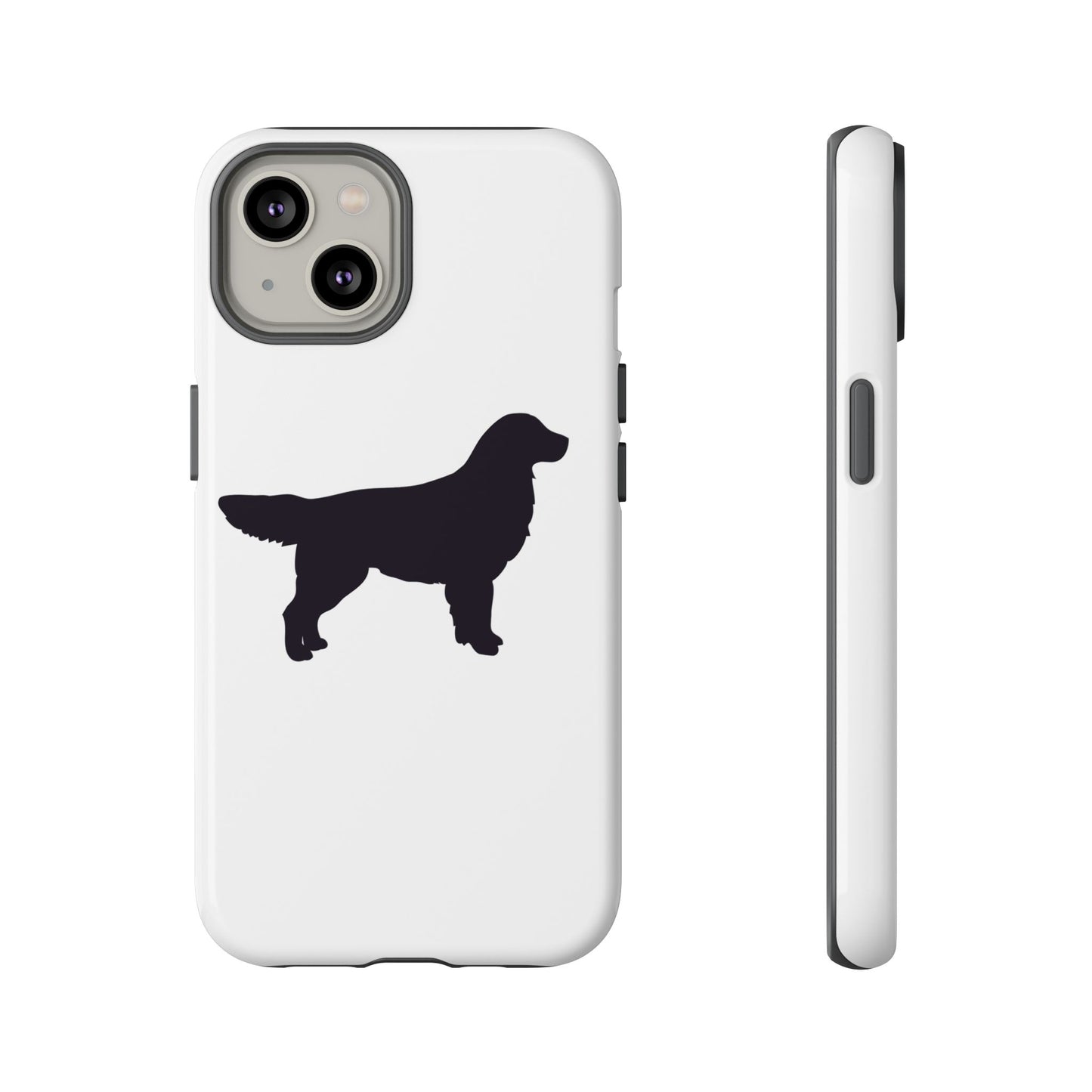 Golden Silhouette iPhone Case