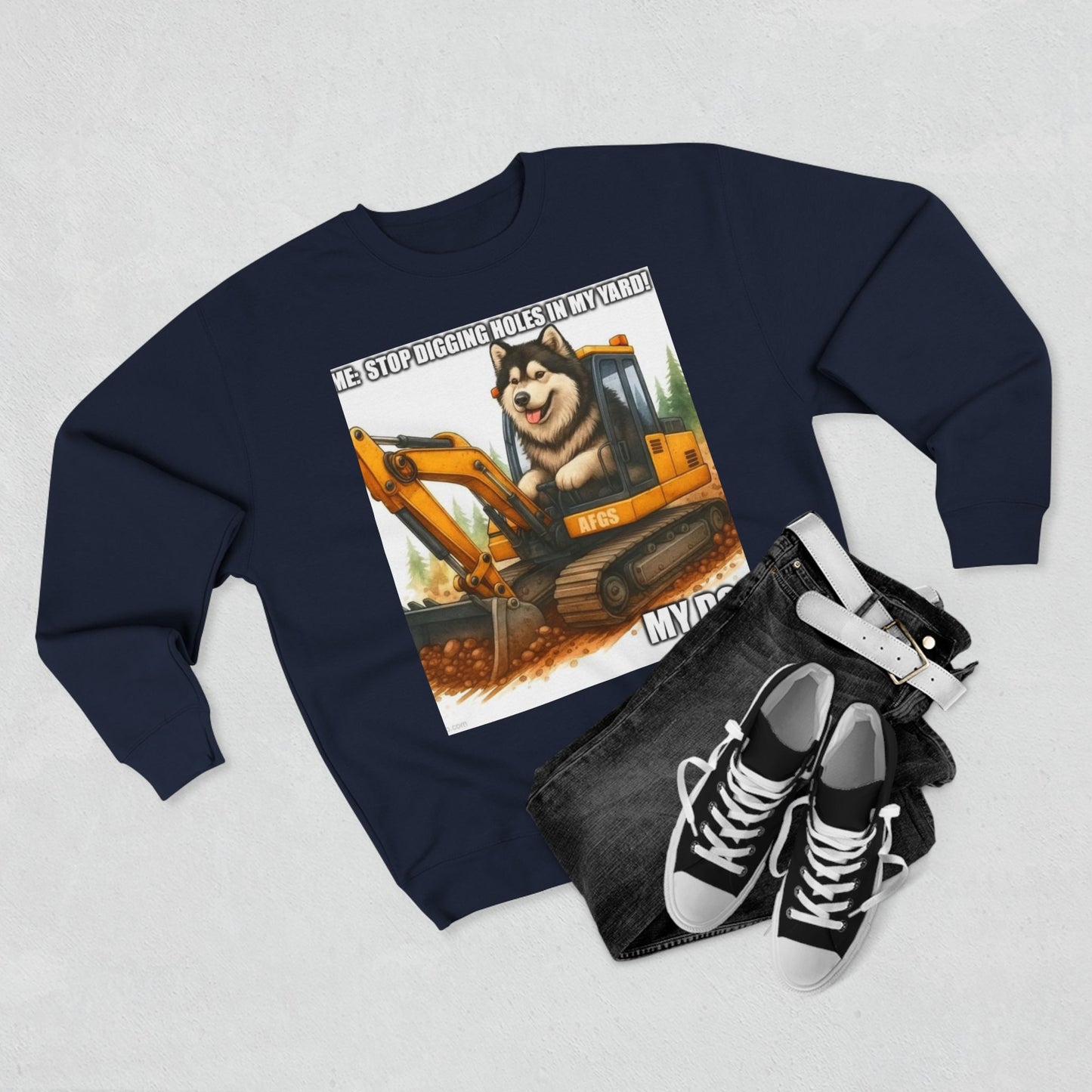 Digmaster Unisex Crewneck Sweatshirt