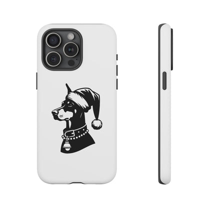 Santa Paws Doberman iPhone Case
