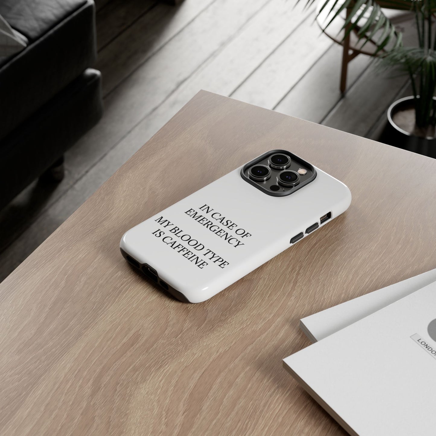 Blood Type iPhone Case
