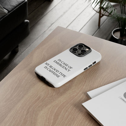 Blood Type iPhone Case