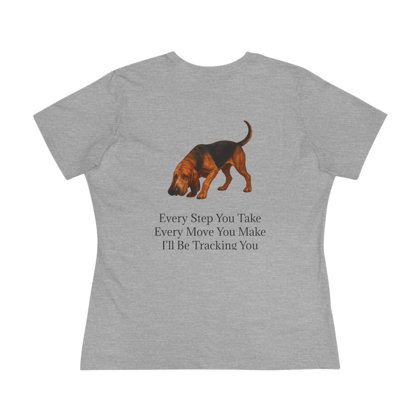 Tracking You Women's Short Sleeve Crewneck Tee