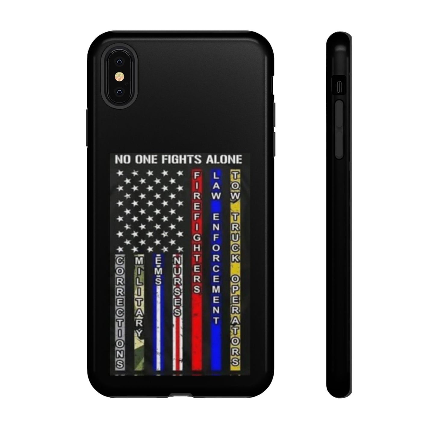 No One Fights Alone iPhone Case