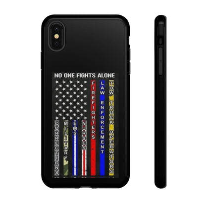 No One Fights Alone iPhone Case