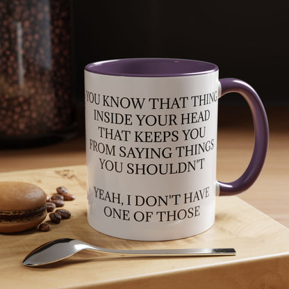 No Filter 2-Tone Coffee Mug